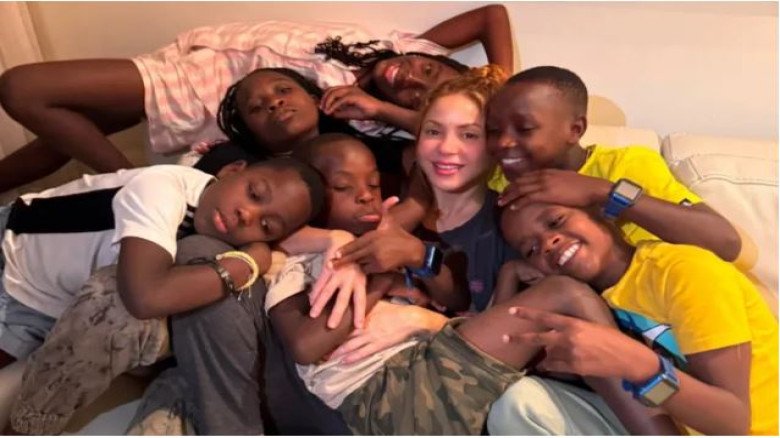 Global Star Shakira Gives An Emotional Farewell To The Ghetto Kids After Their World Cup Performance